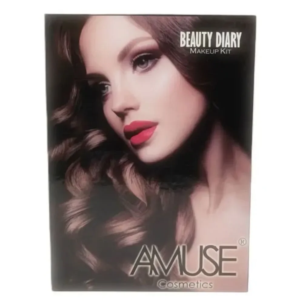 AMUSE COSMETICS - NWTIB - Beauty Diary Makeup Kit,19 Shades for a Complete Look